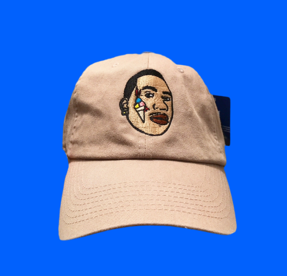 Gucci Mane With Face Tat Embroidered Hat