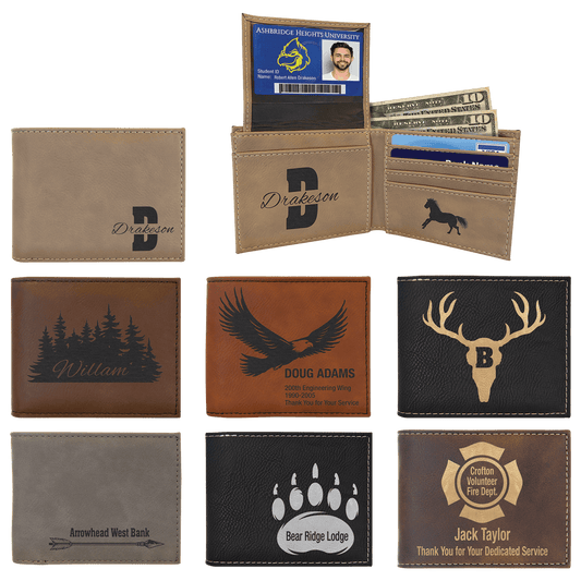 CUSTOM LASERED WALLETS