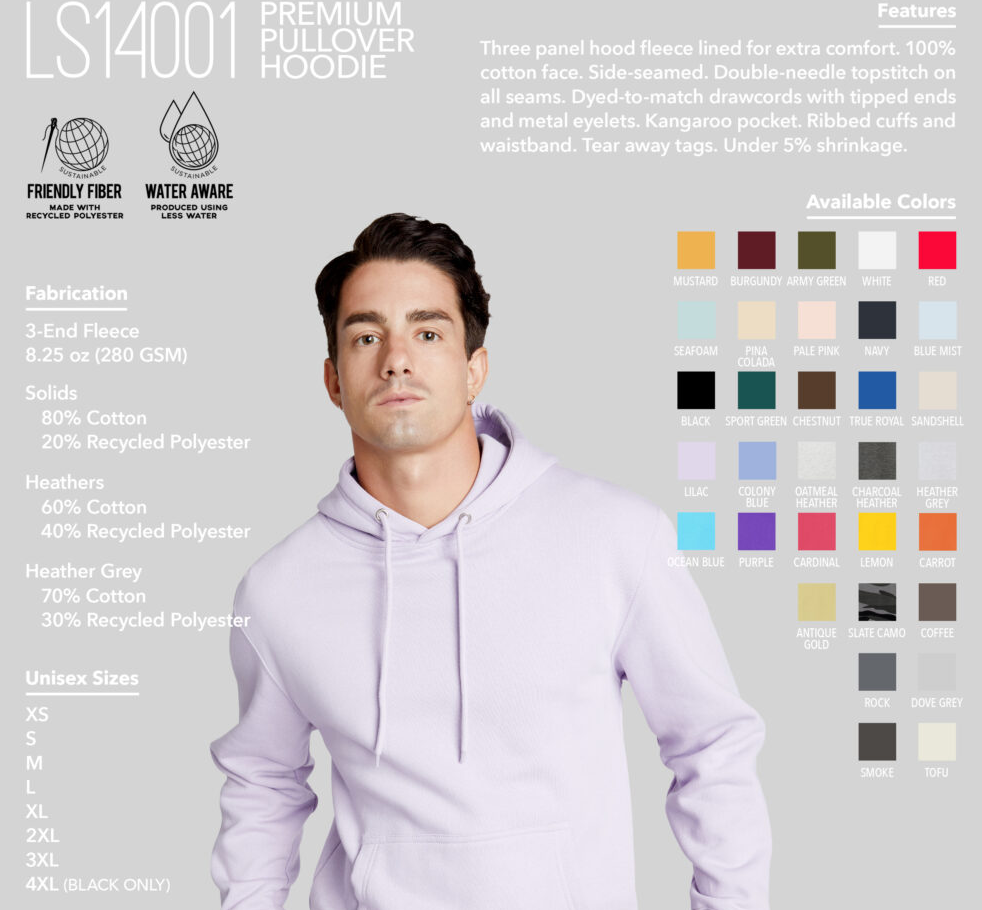 CUSTOM DTG PRINTED HOODIES