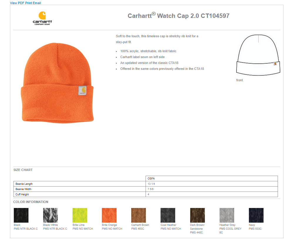 CUSTOM EMBROIDERED CARHARTT BEANIES   Screenshot 2 4a41aaab 6446 42c0 Bd1b Fc2e9cf31194 