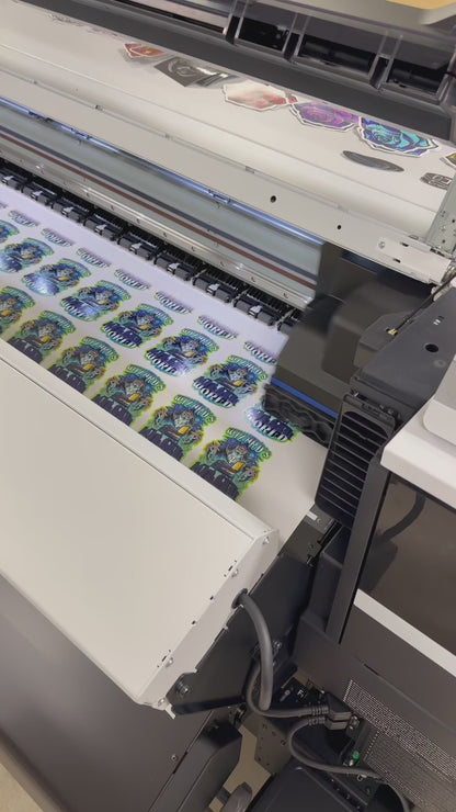 CUSTOM PRINTED STICKERS | DIE-CUT TO SHAPE