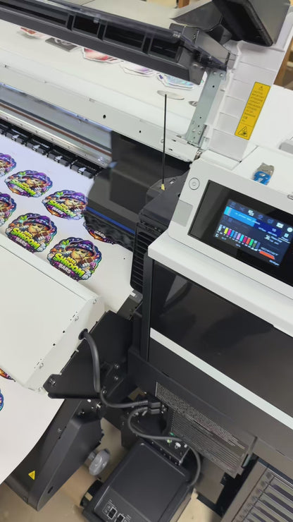 CUSTOM PRINTED STICKERS | DIE-CUT TO SHAPE