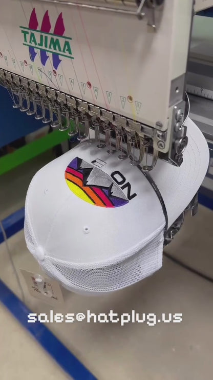 CUSTOM EMBROIDERED TRUCKER MESH HATS